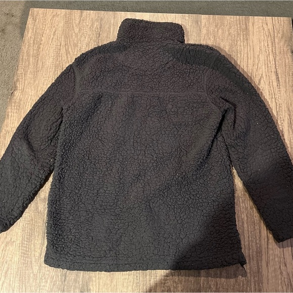 Wisconsin Badgers Quarter zip sweater Grey Womens Small - Picture 6 of 6